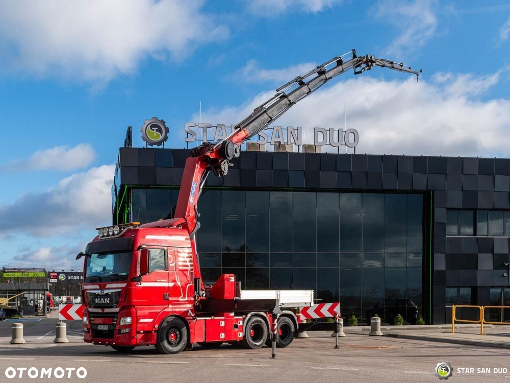 MAN MAN TGX 28.500 6x2 HMF 5020K-RC HDS Fly Jib Żuraw Siodło - 3