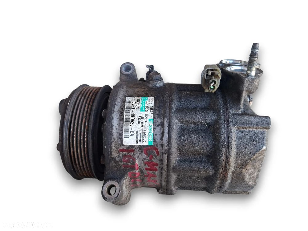 FORD C-MAX MK2 II 10- 1.6 TDCI SPRĘŻARKA KLIMATYZACJI CV61-19D629-EA - 1