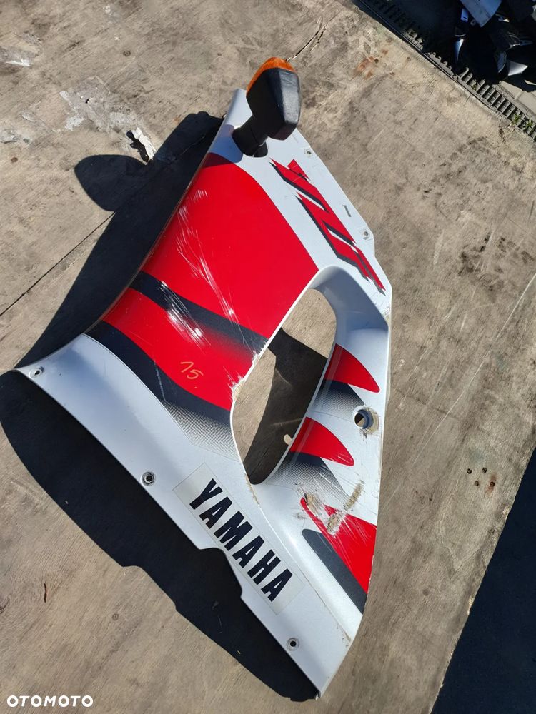 } Yamaha YZF-R6 600 RJ03 (2001 - 2002) Osłona Lewa Owiewka Bok Pług - 4