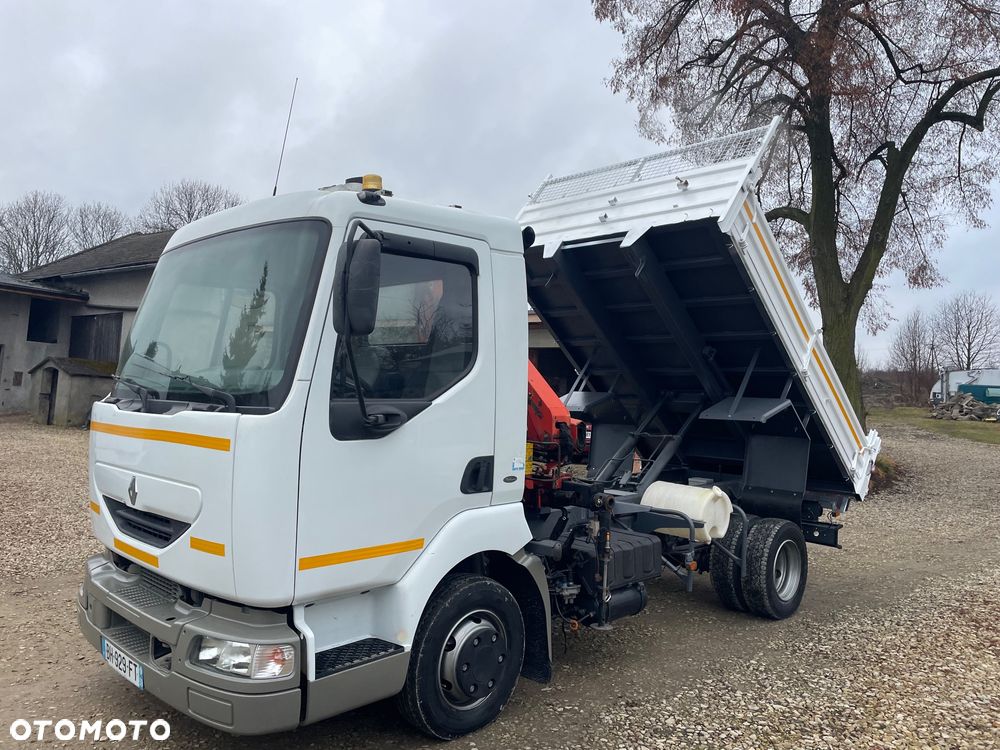 Renault MIDLUM IDEALNA WYWROTKA POD MINI KOPARKĘ. HDS MEGA STAN - 36