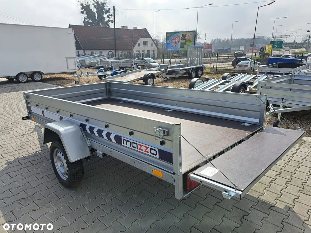 Niewiadów DOSTAWA 304x150x35 Przyczepa jednoosiowa na RESORZE BD7530YU! UCHYLNA SKRZYNIA ŁADUNKOWA, SPAWANA RAMA! - 7