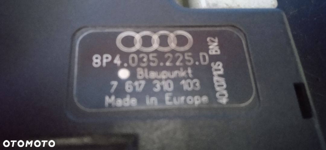 Wzmacniacz anteny Audi A3 8P 8P4035255D - 3