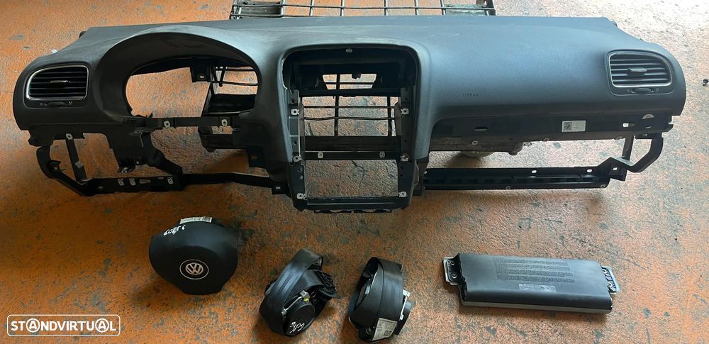 Tablier com Airbags VW Golf VI 2010 - 3