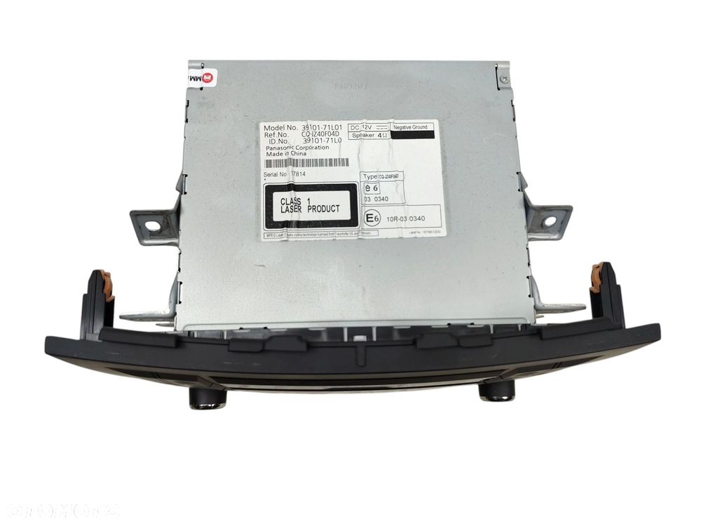 RADIO SUZUKI SWIFT V (2010-2013) 1.2 94KM 39101-71L01 - 5