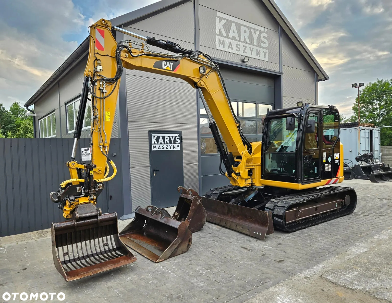 Caterpillar MINIKOPARKA CAT CATERPILLAR 308E2 CR 308 E2 307 309 2014R. ROTOTILT - 11