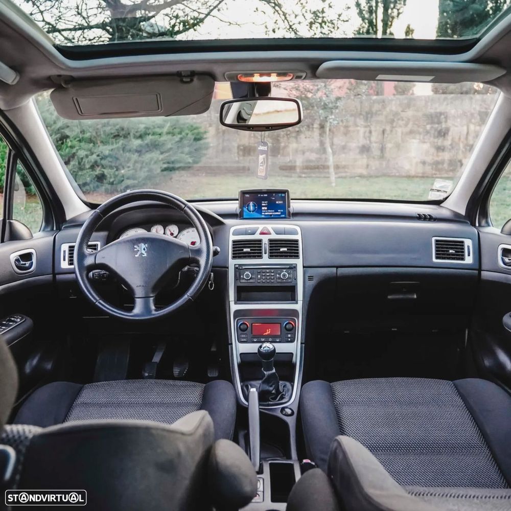 Peugeot 307 SW 1.6 HDi Black & Silver - 7