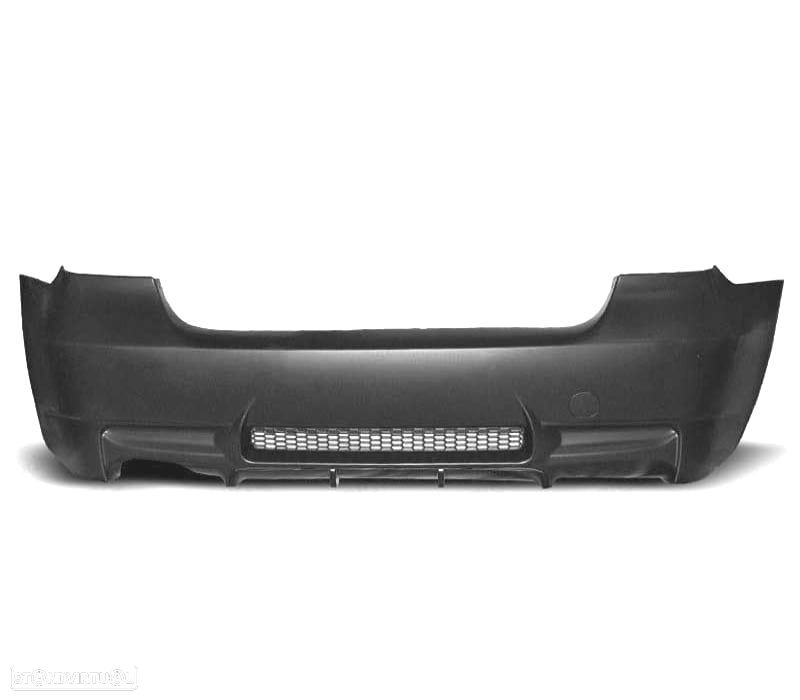 PÁRA-CHOQUES TRASEIRO BMW E90 LOOK M3 SAÍDA ESQUERDA - 2