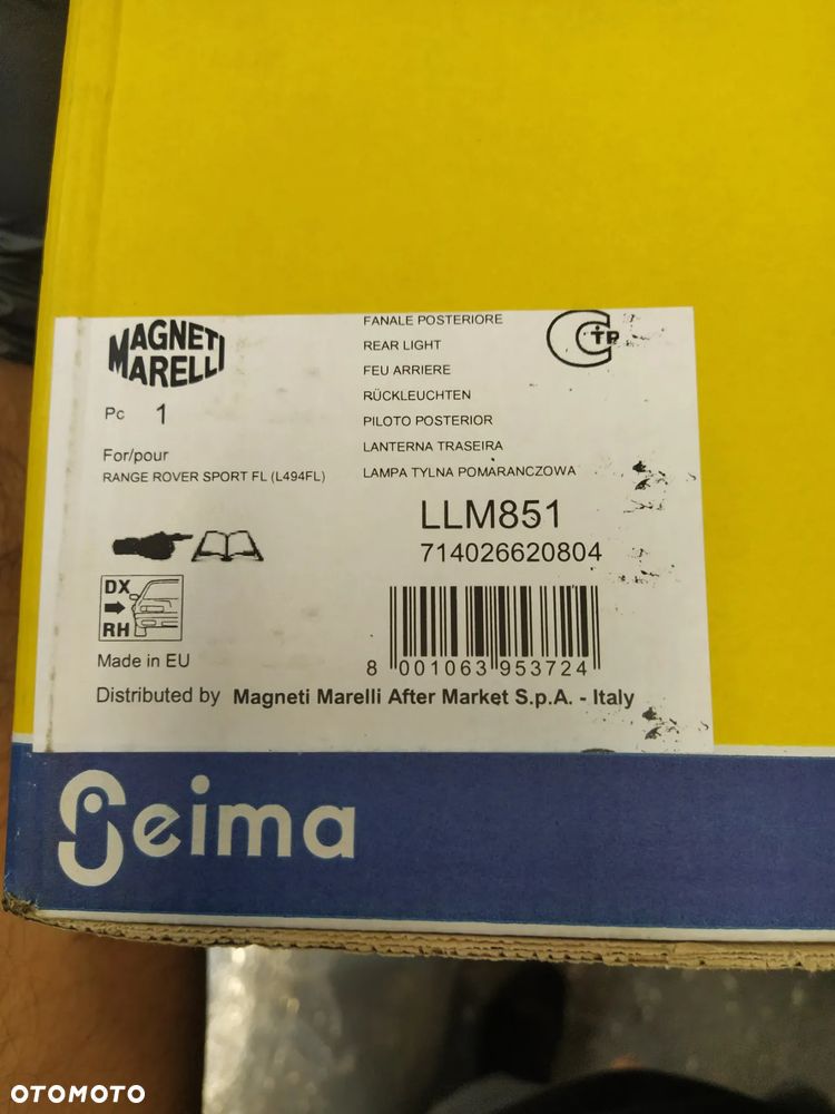 RANGE ROVER SPORT L494 LAMPA PRAWA TYŁ TYLNA LED NOWA - 9