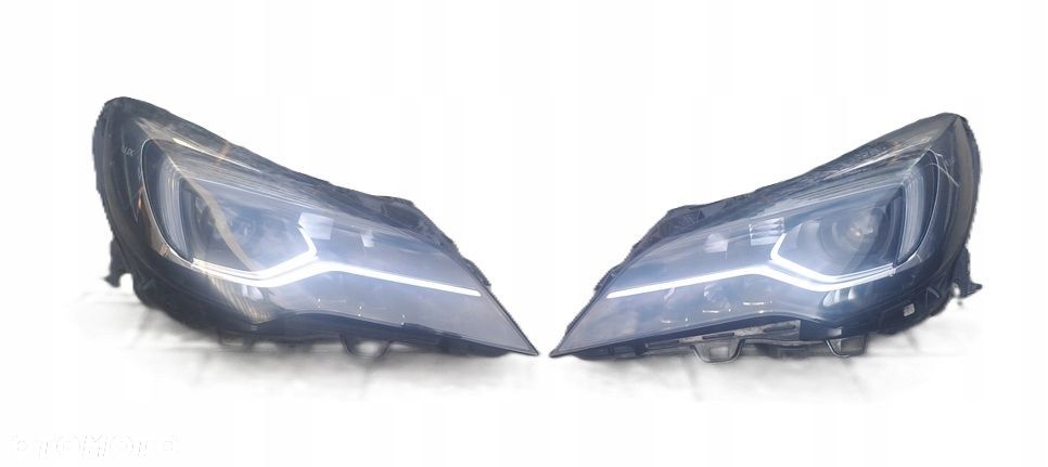 opel astra k 15-19r maska zderzak błotnik pas lampy full led z30v - 8