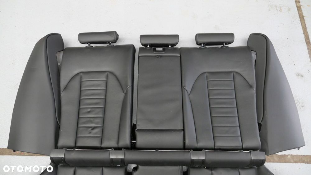 bmw g20 składana tylna kanapa czarna skóra komplet tył mah7 skóra vernasca - 2