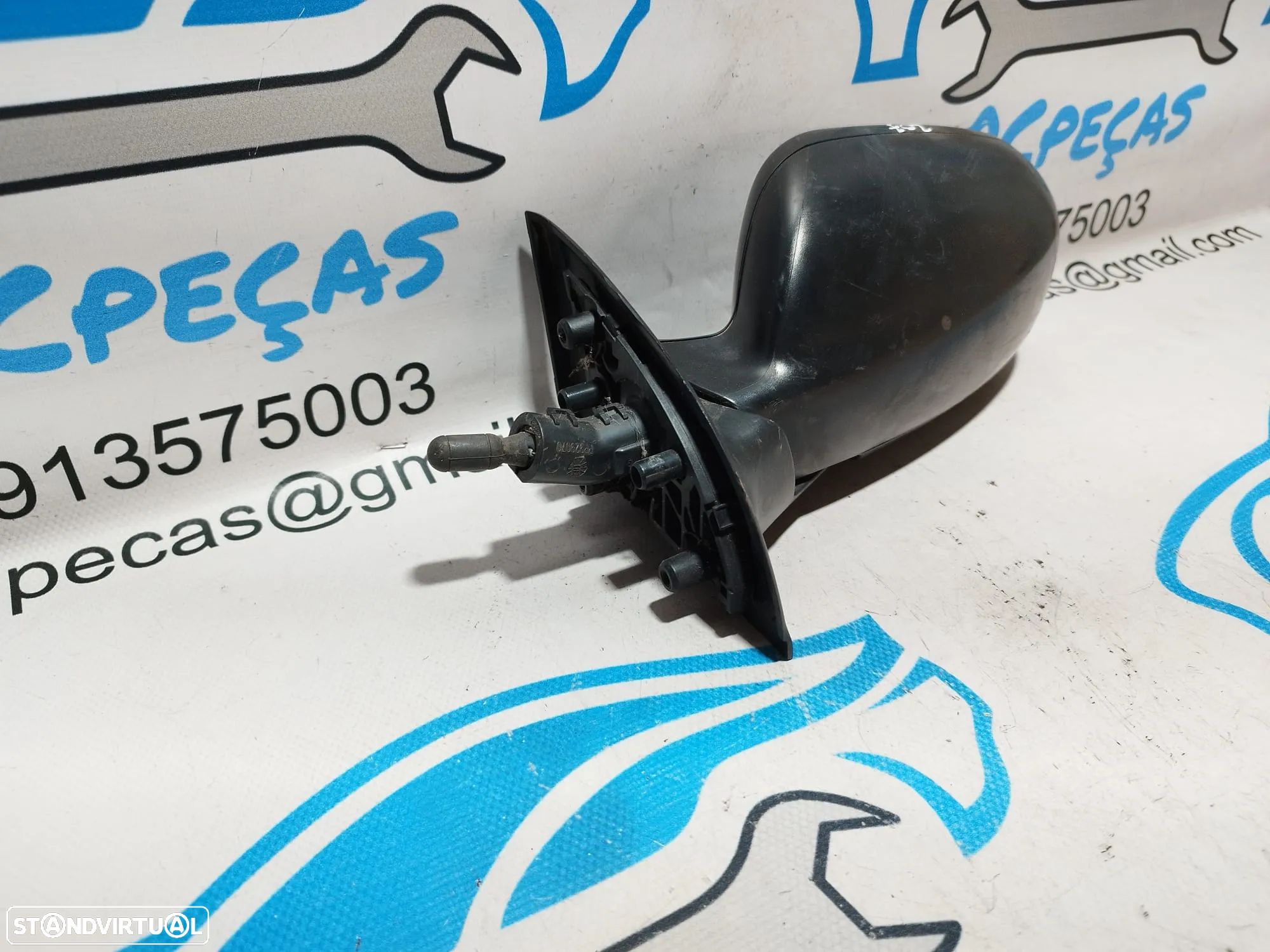 ESPELHO RETROVISOR ESQUERDO PEUGEOT 307 96347728XT ELETRICO AQUECIDO ESPELHOS RETROVISORES - 5