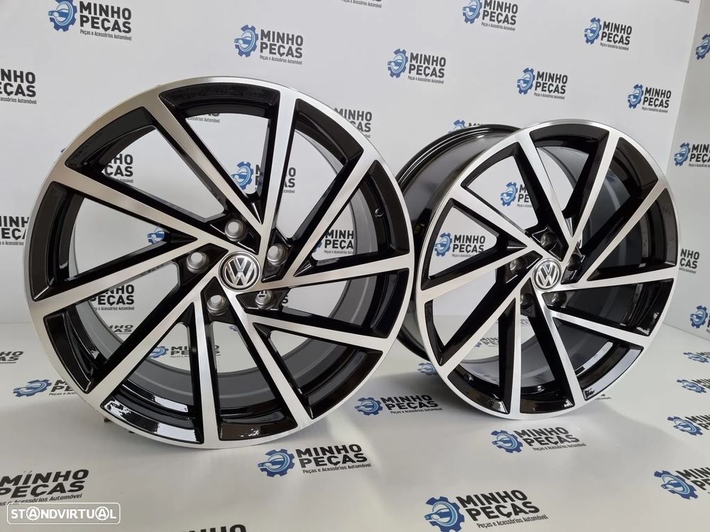 Jantes Golf R (2017) em 17 Preto Polido - 2