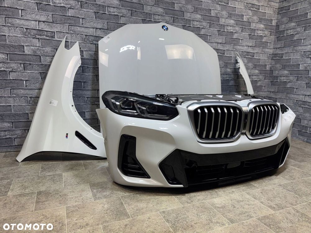 PRZÓD BMW X3 G01 X4 LCI MASKA ZDERZAK BŁOTNIK LED PAS PRZEDNI M-PAKIET A300 - 2