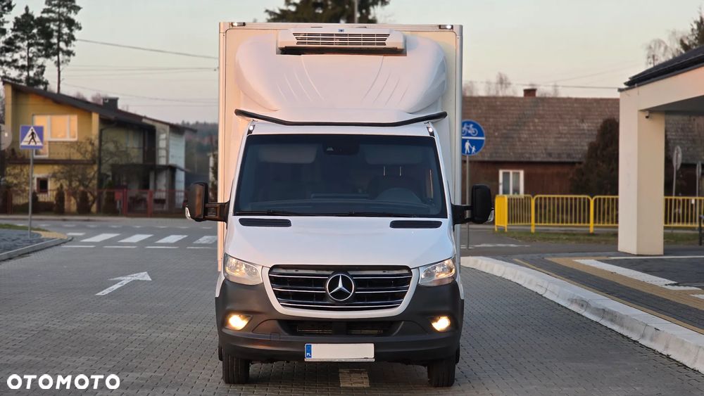 Mercedes-Benz SPRINTER 516 CDI 907❗❗NOWY MODEL / CHŁODNIA-MROŹNIA 8EP / -32*C +25*C / AGREGAT THERMOKING / ZASILANIE ZEWNETRZNE 230V / ZABUDOWA JEGGER / PODWÓJNE KOŁA / SERWIS ASO / SALON POLSKA / 1 WŁAŚCICIEL / JAK NOWY ❗❗ - 13
