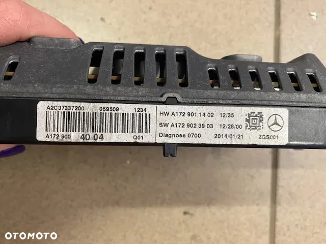 WYŚWIETLACZ MONITOR NAWIGACJI MERCEDES W172 A1729011402 - 3