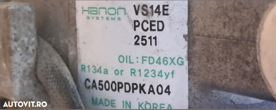 Compresor clima ac aer conditionat climatronic Hyundai i30 1.5i - 6