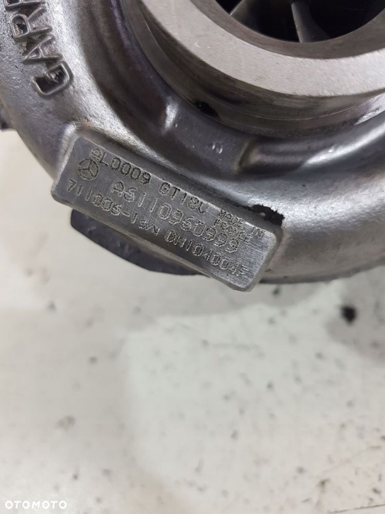 turbosprężarka a6110960999 mercedes w203 2.2cdi 611962 - 9