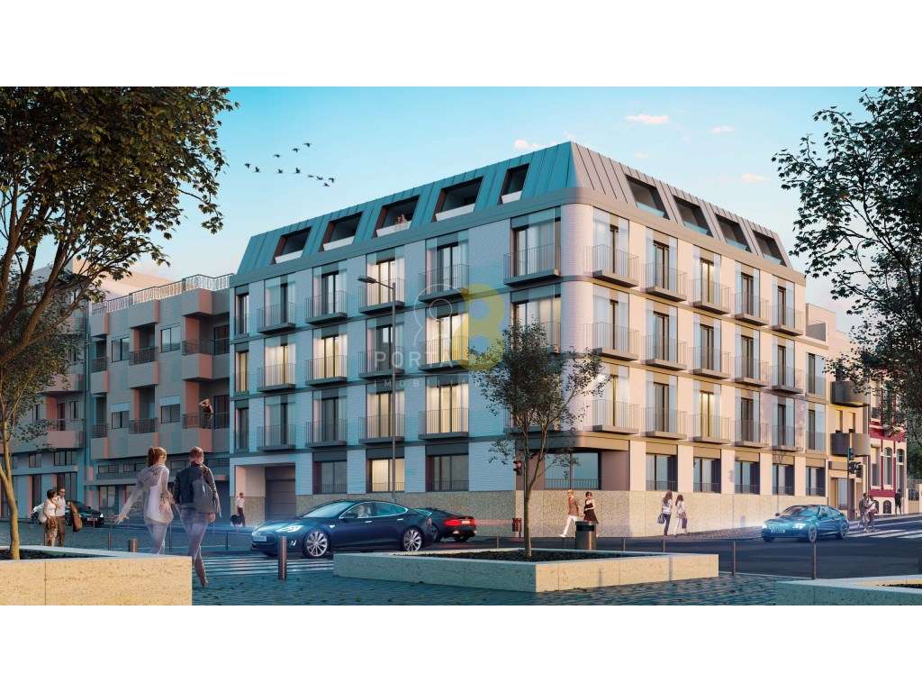 Encantador Apartamento T0, último piso, junto ao Campo 24 de Agosto... - Grande imagem: 2/20