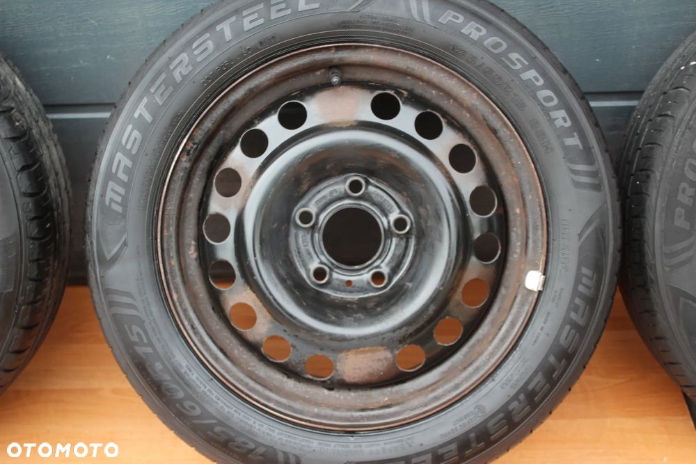 FELGI STALOWE OPONY LETNIE DĘBICA 185/60 R15 OPEL 5x110 ET43 - 5