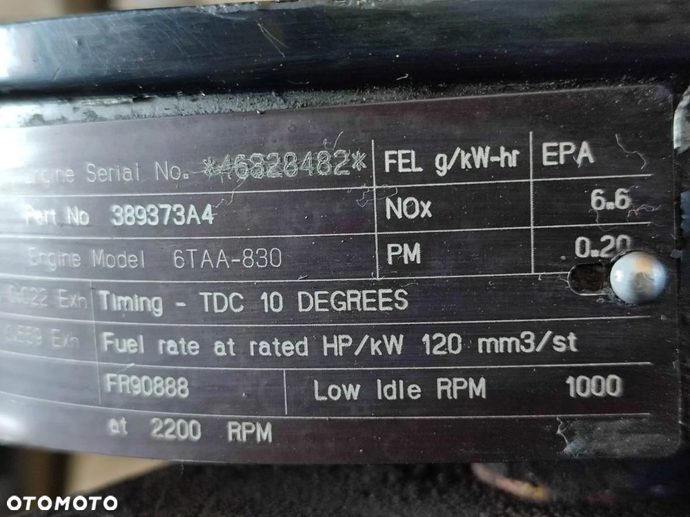 Silnik CNH CUMMINS 6TAA-830 - 14