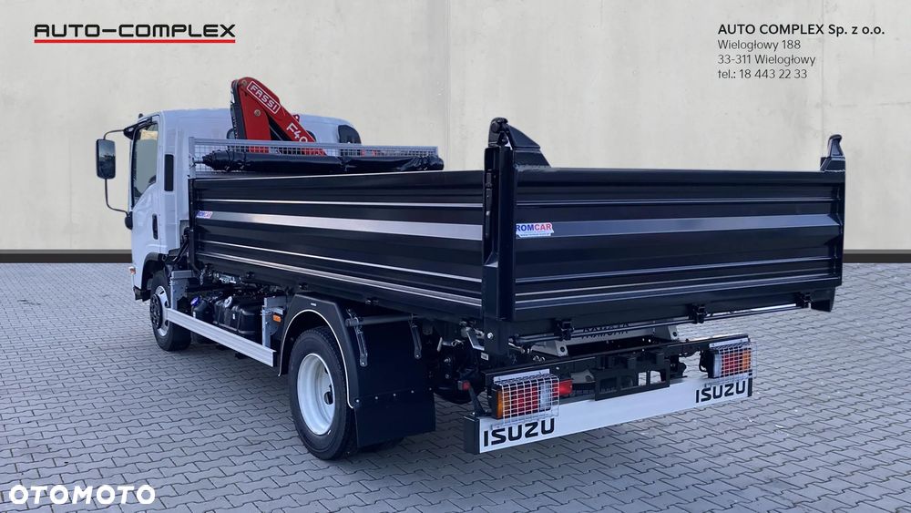 Isuzu P75 190KM 7500DMC Wywrotka z HDS - 3