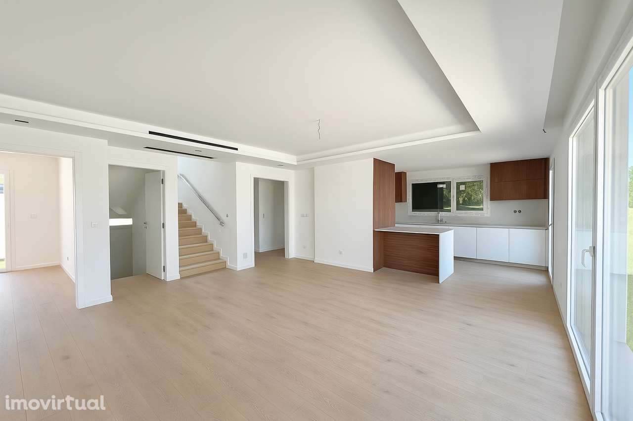 Moradia T4 Nova com Jardim e Piscina Privativa em Condomínio Exclusivo - Grande imagem: 3/32