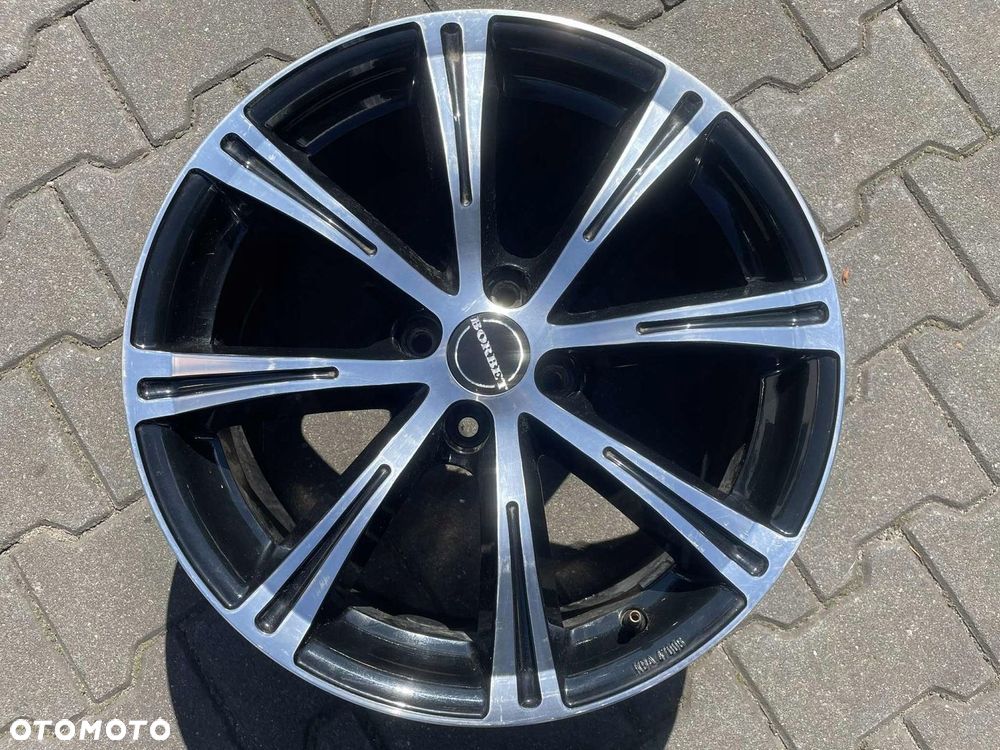 Felga Borbet X8 75740 7,5 x 17 ET 40 4 x 100 czarny polerowany KBA 47006 - 2