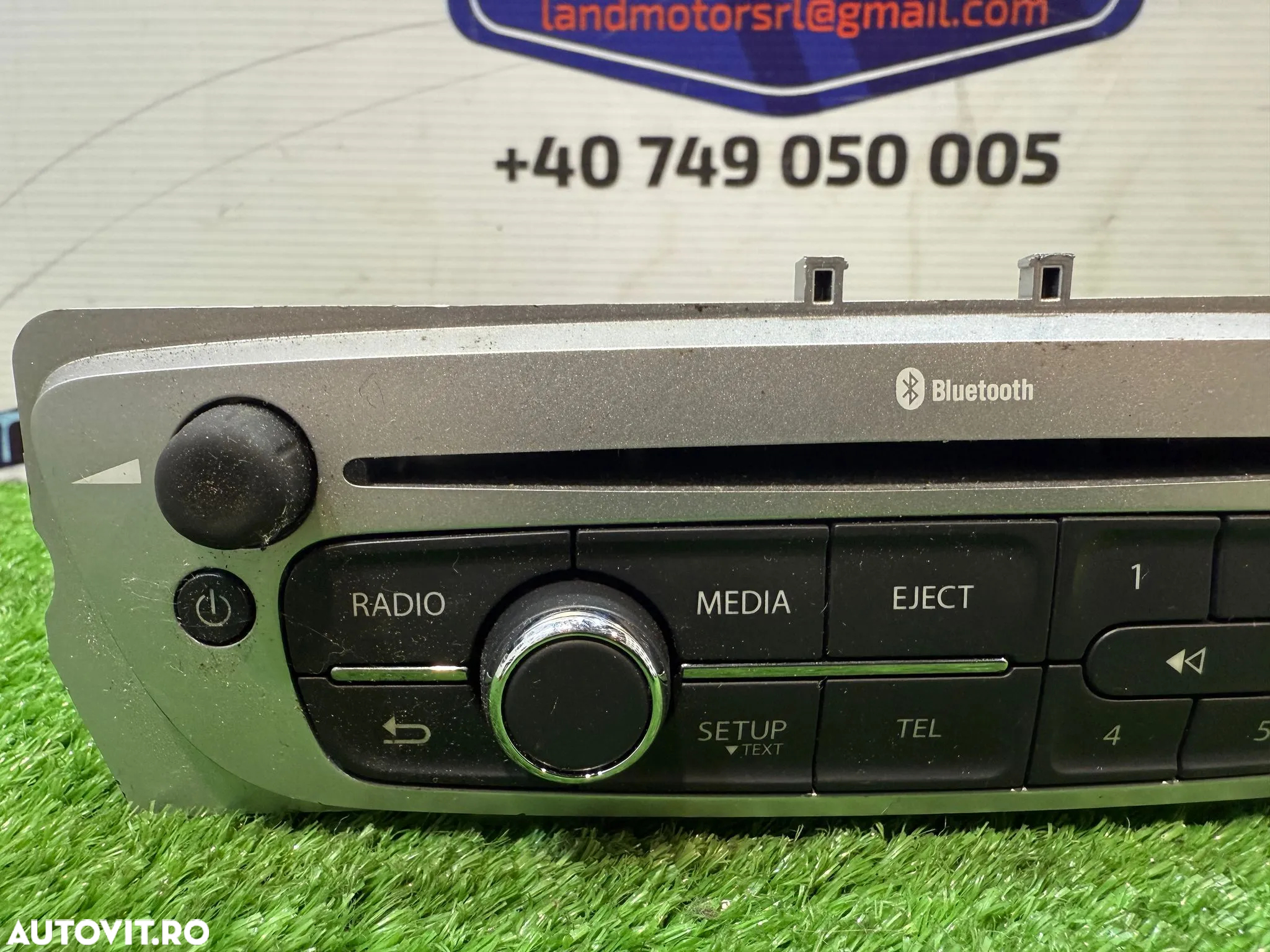 RADIO CD PLAYER RENAULT MEGANE III B95 1.6 DIESEL 2014 COD OEM 281159184R 2008-2016 - 2