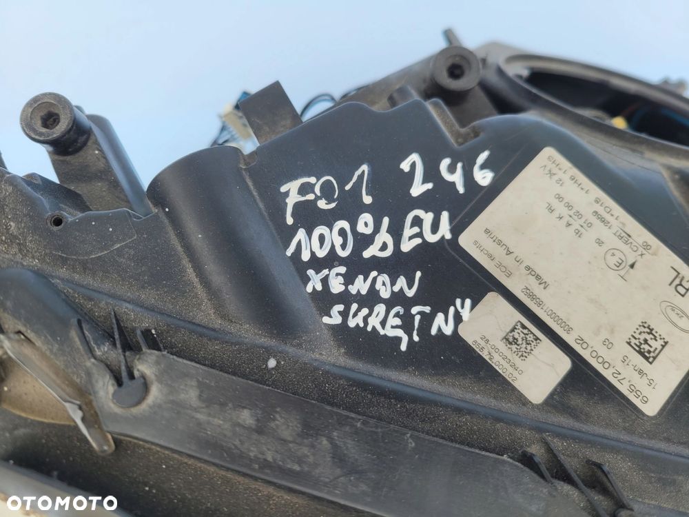 LAMPA PRAWY PRZÓD PRZEDNIA BMW F01 F02 F04 XENON SKRĘTNY EU PRZEDLIFT 246 - 3