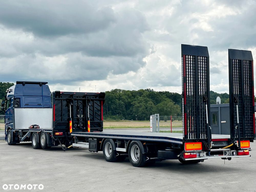 MAN TGX 26.470 * LAWETA 6,60 m + PRZYCZEPA * 6x2 * STAN BDB - 17