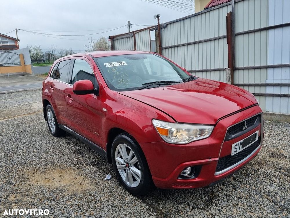 Aripa Dreapta Fata Mitsubishi ASX 2012 - 2016 4 Usi Orient Red P26 (1496) - 3