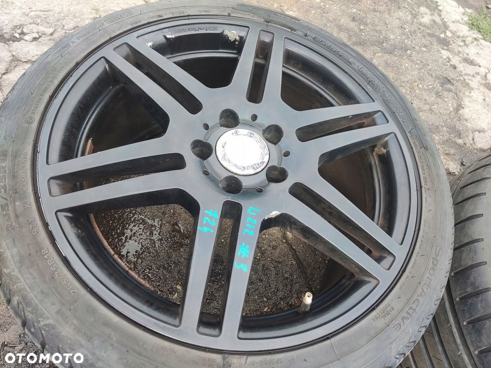 MERCEDES W204 W207 W212 FELGI ALUMINIOWE AMG 18 5X112 265/35/18 - 10
