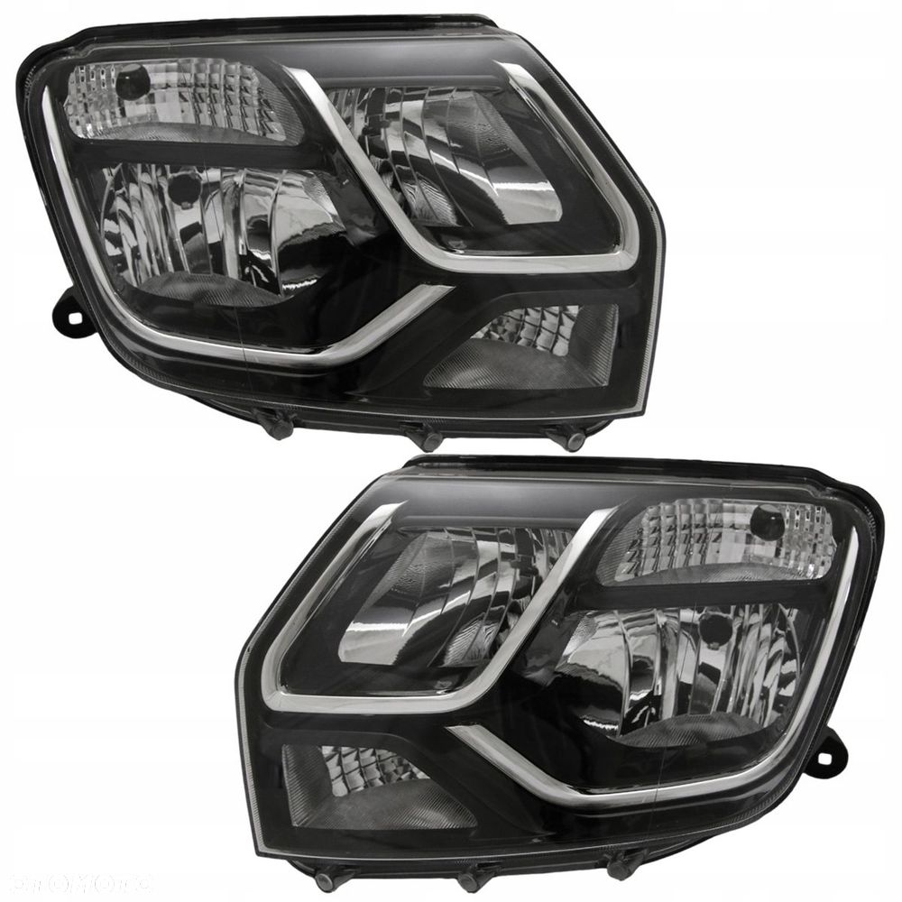 Reflektor Lampa Przód Dacia Duster hs I 1 Lift 2015-2017 kpl - 1