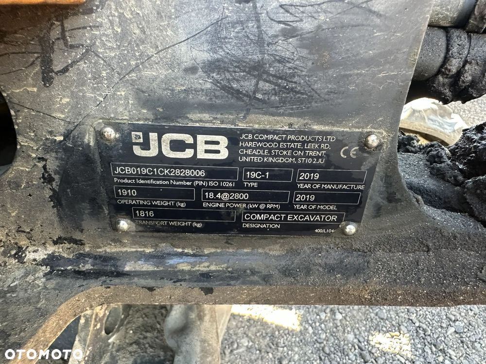 JCB 19C-1 + przyczepa Martz 2.7t - 7