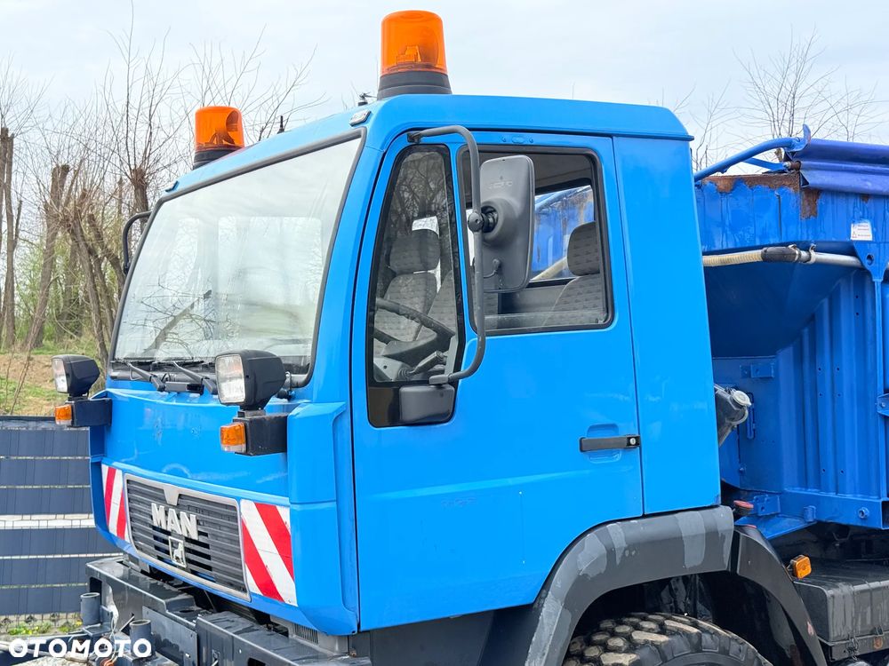 MAN * MAN 12-220 * Pług Piaskarka * 4x4 * Zimowe Utrzymanie * Unimog * - 5