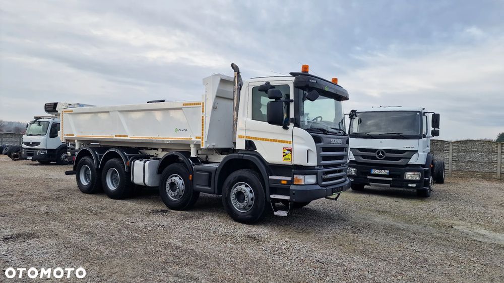 Scania P360 Kiper 8x4 Hydroburta Manual Resory - 5