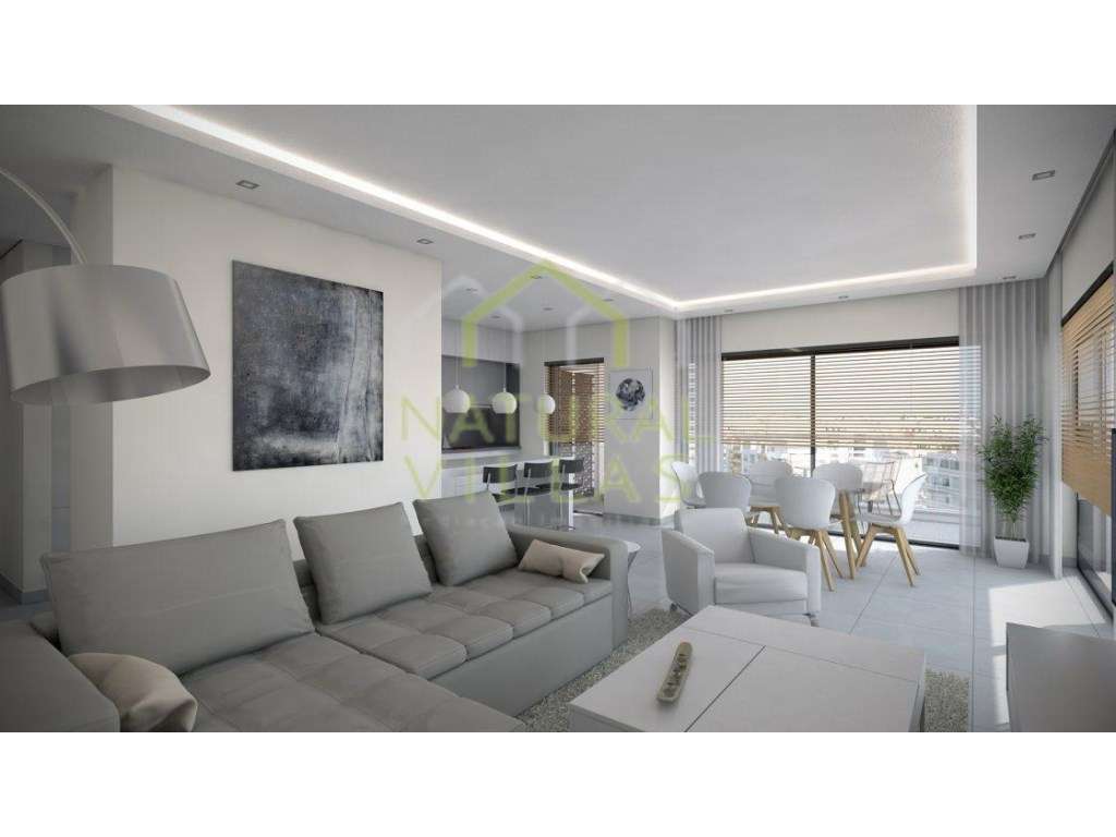Apartamento T3 de Luxo em Condomínio com Piscina em Faro - Grande imagem: 2/10