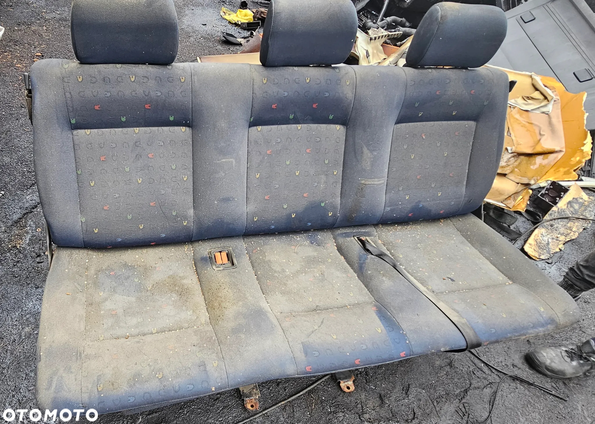Środek wnętrze fotele kanapa boczki Vw T4 Caravelle Multivan - 11