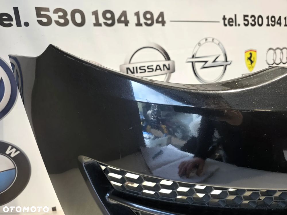 VW TOUAREG 7L6 LIFT 07-10 ŁADNY ZDERZAK PRZEDNI PRZÓD NA SPRYSKI + 6xPDC KOLOR CZARNY METALIK + KRATKI + OSŁONA POD ZDERZAK NR 7L6807221 NR AUKCJI NZ1897 - 5