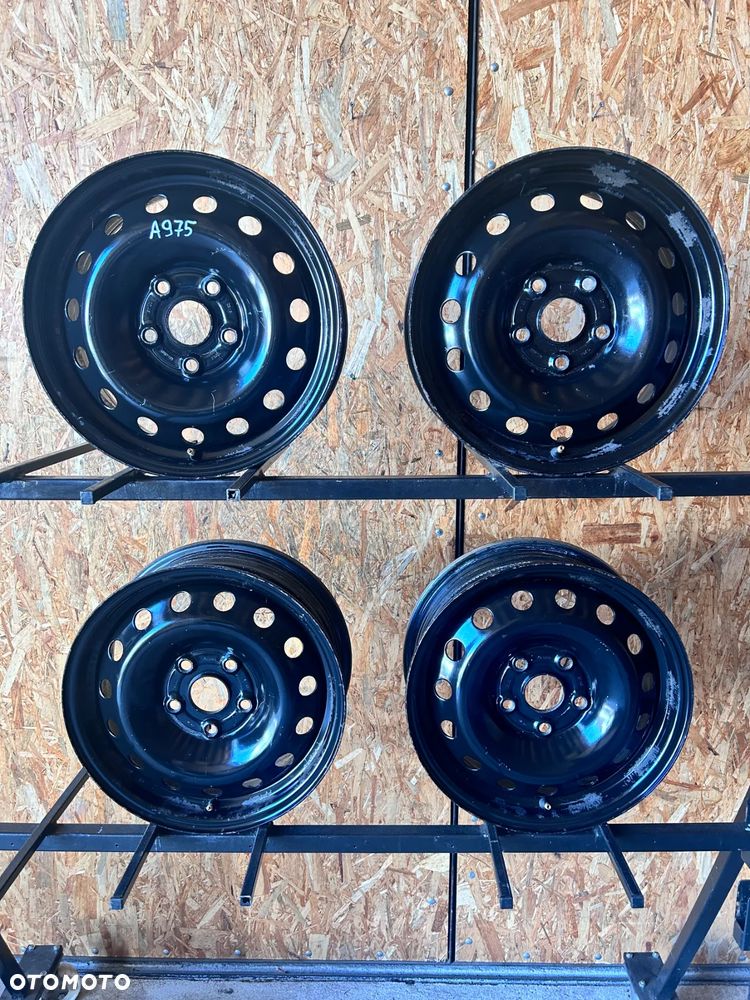 4 FELGI STAL. VW GOLF 5 , 6 , TOURAN , CADDY , SKODA OCTAVIA 2 15'' 6J  ET43