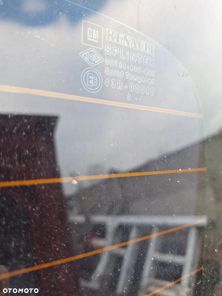 SZYBA DRZWI PRAWY TYŁ,GRZANA  -TRAFIC, VIVARO 2001-14 ROK - 2