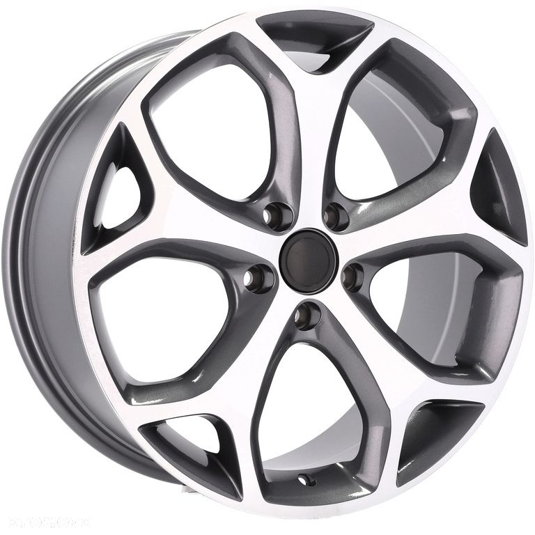 4x Nowe Felgi 17 5x108 m.in. do FORD Mondeo Focus Kuga S-MAX - BK386 - 3
