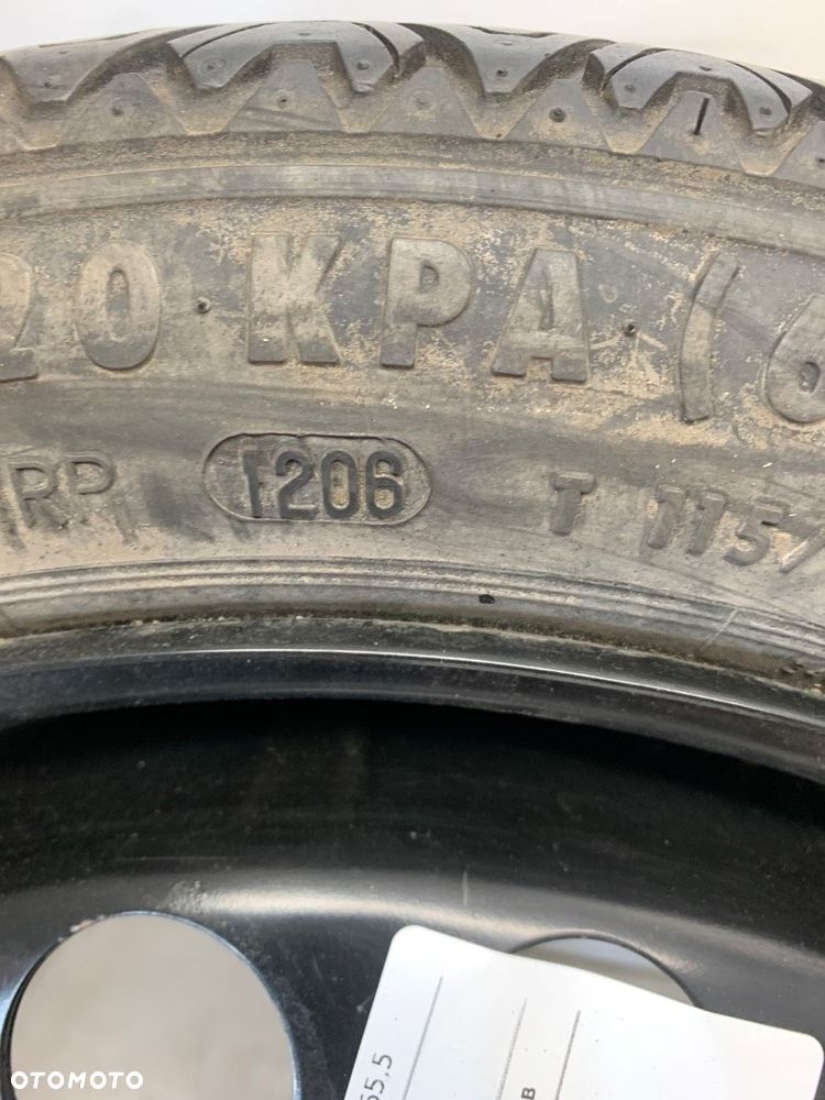 KOŁO DOJAZDOWE 16 115/70 5X110 65,5 - 300.00 PLN - OPEL - 5
