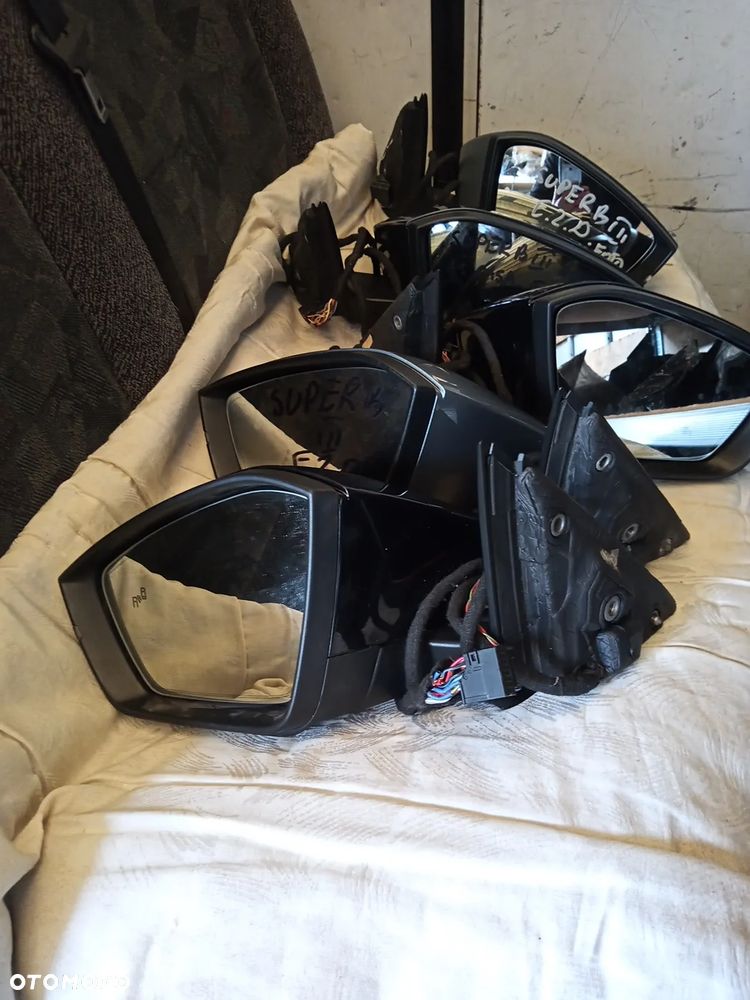 Lusterko Skoda Superb 3 lewe prawe Różne Funkcje - 6