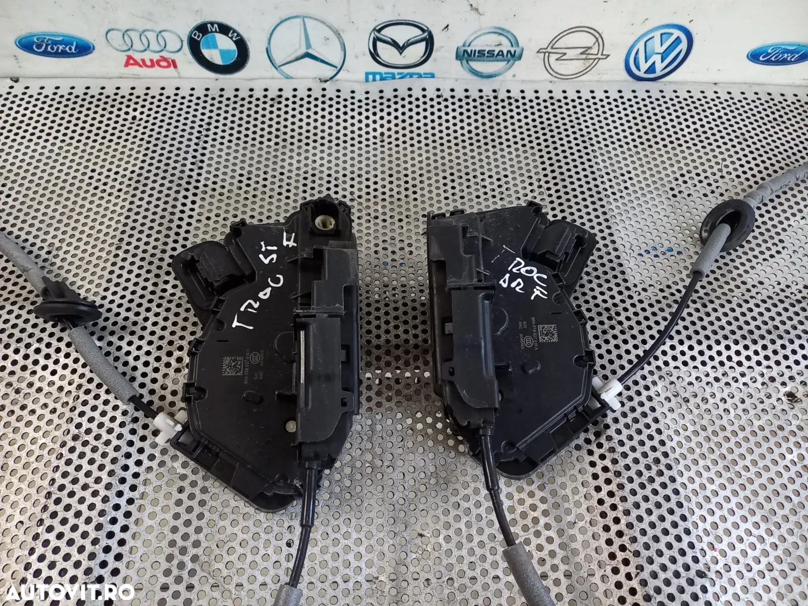 Broasca Blocator Incuietoare Usa Fata Vw T-Roc Passat B8 Touran Golf 7 Skoda Seat Ateca Cod 5TBA 5T - 4