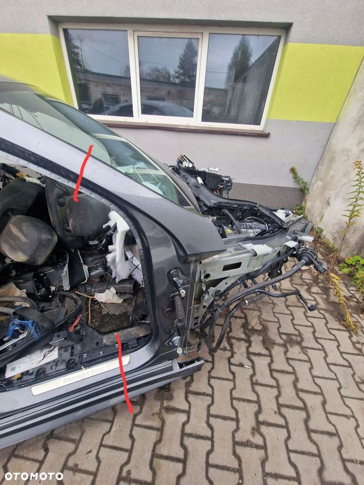 podłużnica ćwiartka przednia prawa mercedes gle 167 coupe - 1