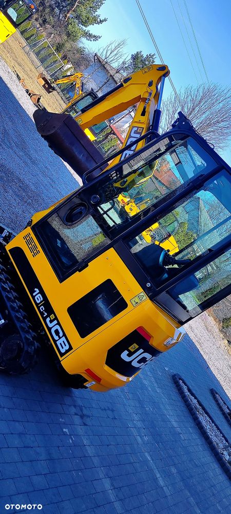 JCB JCB 16 C-1 mini koparka 3 łyżki 19c1 sprowadzona 8018 serwisowana - 15