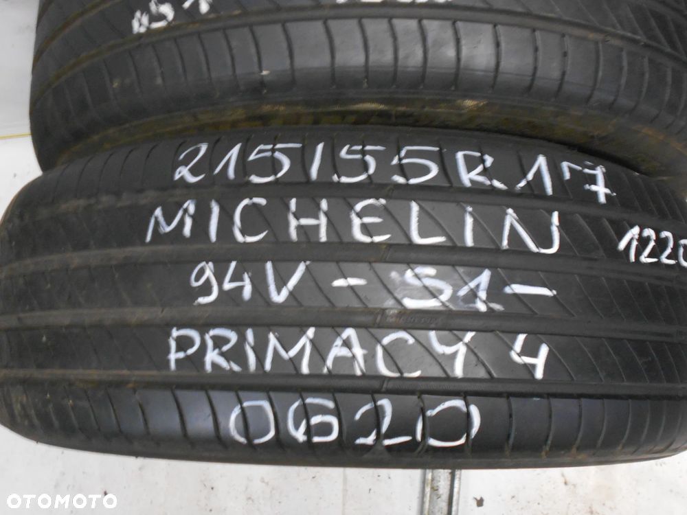 OPONY 215/55R17 MICHELIN PRIMACY 4 S1 DOT 4920 6.8MM - 3