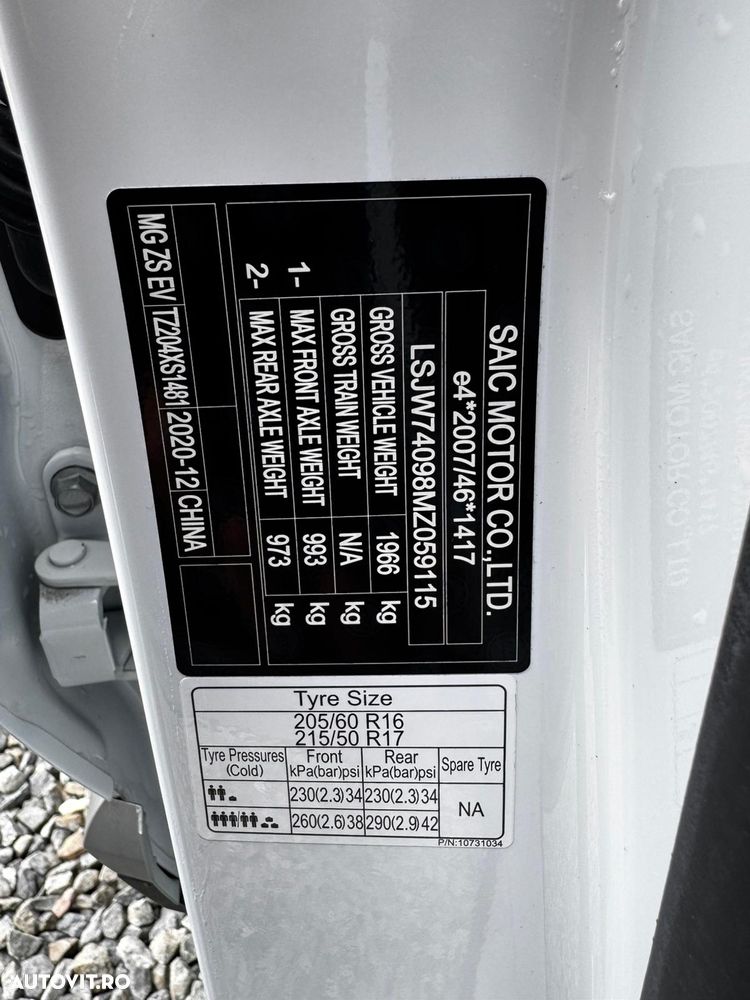 MG ZS EV Comfort - 39