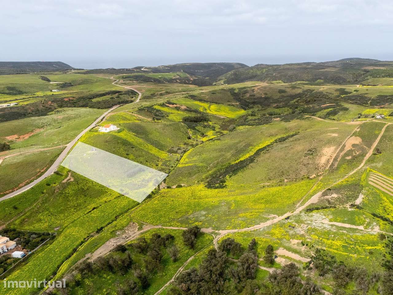 TERRENO RÚSTICO 5.560 m² + 50 m² RUÍNA, VILA DO BISPO - Grande imagem: 2/6
